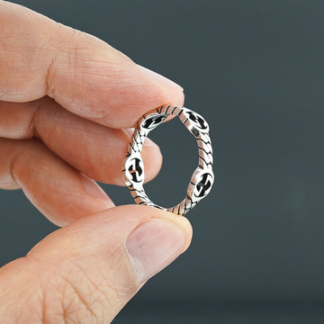 Gucci Chain Ring 661523 Silver 142549274