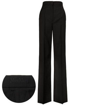 MaxMara Fernet Black Wool Pants 25FW 004 2521136121 142550079