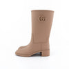 Gucci Women's Rain Boots 762700 J8710 2526 Rubber Brown 142556055 [P]