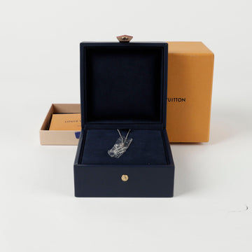 LOUIS VUITTON Q93670 ダイヤモンド イディル ブラッサム LVペンダント ネックレス 142257140