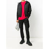 Moncler Tricot Padded Knit Jacket with Logo Patch 142563954 [P]