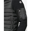 Moncler Tricot Padded Knit Jacket with Logo Patch 142563954 [P]