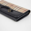 Burberry Haymarket Long Wallet 3897707 142203141 [P]