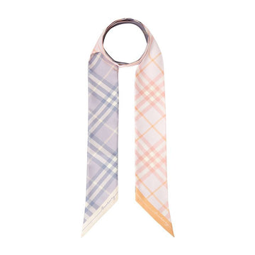 Burberry Checked Women's Silk Skinny Scarf 8110364 142591625