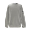 STONE ISLAND Wappen Patch gebürsteter Baumwoll-Sweatshirt 142563952 [P]