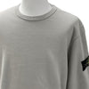 STONE ISLAND Wappen Patch gebürsteter Baumwoll-Sweatshirt 142563952 [P]