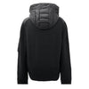 Moncler Tricot Padded Knit Jacket with Logo Patch 142563954 [P]