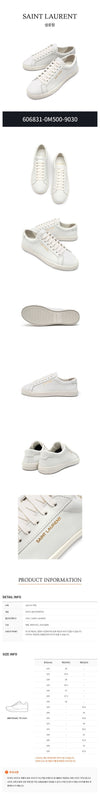 SAINT LAURENT Low-Top Sneaker 606831 0M500 9030 142599842 [P]