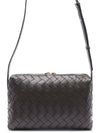 BOTTEGA VENETA イントレチャート ショルダーバッグ ライト グラファイト 597329 VCPP1 1408 142599969 [P]