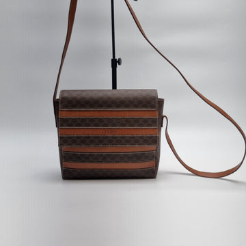 CELINE Mikadam Streifen Crossbody-Bag 507-22 142600222