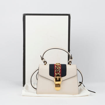 GUCCI 470270 シルビ ミニ トート ショルダーバッグ 142114479