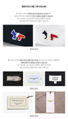 MAISON KITSUNE Bold Fox Head Patch Polo Herren Sweatshirt OM00211KM0001 0172 143022645 [P]