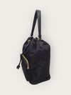 Prada Black Re-Nylon Logo Bucket Bag 142604049 [P]
