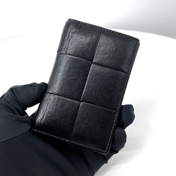 BOTTEGA VENETA カセットフラップカードケース ブラック 142622616