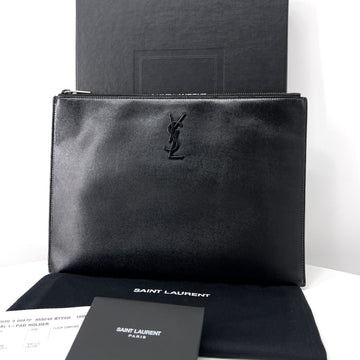 SAINT LAURENT Monogram Clutch Bag Schwarz (453249) 142622974