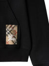 Burberry Checked Label Cotton Zipper Hoodie 142645627 [P]