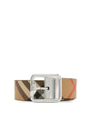 BURBERRY リバーシブル チェック B バックル ベルト 142645733 [P]