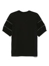 MONCLER シルクトリムコットンTシャツ 142645860 [P]