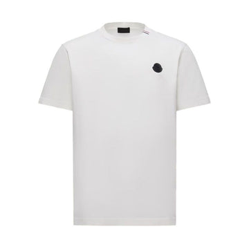 Moncler 25FW Men's Logo Motif Short Sleeve T-Shirt White 8C00032 89AYW 031 140621064