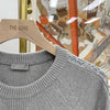 DIOR オブリークインサートニット グレー L 142708400 [P]