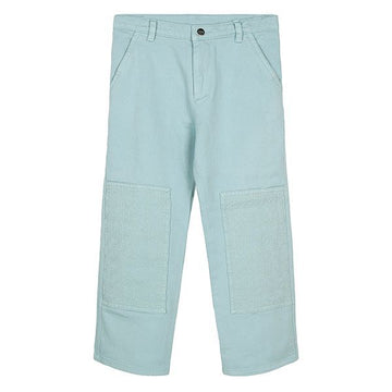 DIOR Kinder Türkisblau Gestickte Gerade Hose 4SBM22PANB 575/10A 117961997