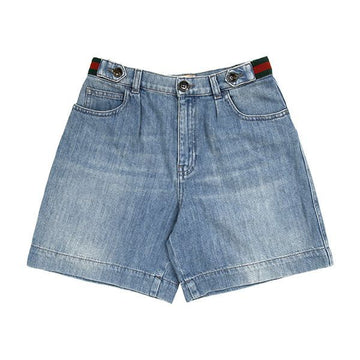 GUCCI キッズ ブルー ウォッシュ デニム ショーツ パンツ 759867 XDCRW 4447 118015745