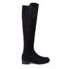 STUART WEITZMAN 5050 Longboots aus Wildleder in Schwarz 75050886 [P]
