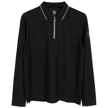 BOGNER Schwarzes Polo Langarmhemd 51212727 026 87978444