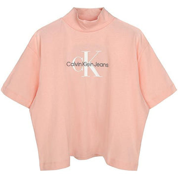 CALVIN KLEIN Blossom Monologo Hochkragen T-Shirt J20J222130 TLV 91522169