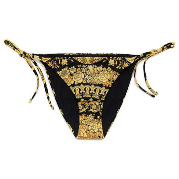 VERSACE ゴールドバロックサイドタイビキニボトム A232992 A7900 96184008
