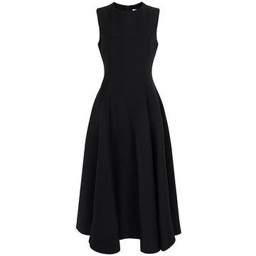 DIOR Schwarzes Kleid aus Wolle und Seide 251R01A1166 9000 97406398