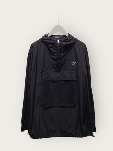 Valentino Black Star Flap Pocket Anorak Windbreaker 125474623