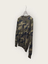 VALENTINO カモフラージュ スタッド カシミヤ ラウンドニット 68490368 [P]
