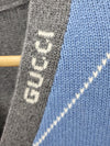 GUCCI Argyle-Muster Wolle Kaschmir Cardigan XXL 806194 142715529 [P]