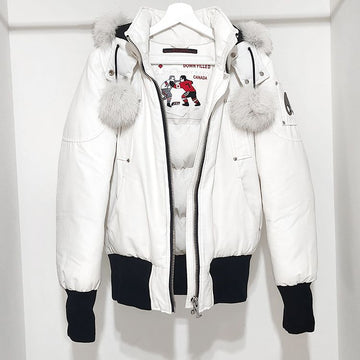 MOOSE KNUCKLES デビー ボンバー ダウン パディング L549675 142725147