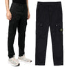 Stone Island Men's Woven Patch Cargo Pants Black 7715303L1 V0129 142726896 [P]
