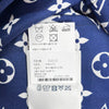 Louis Vuitton Women's Silk Escale Pajama Blouse Shirt Blue 38 143524614 [P]