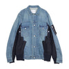 SACAI スリムフィットデニムジャケット SCM204 451 142729410 [P]