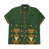 Bode Men's Short Sleeve Shirt MRS24SH005 GREEN MULTI 142729517 [P]