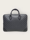 GUCCI ブラック GG エンブレム ミディアム ブリーフケース 142785292 [P]
