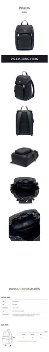 PRADA ナイロン三角ロゴバックパック 2VZ135 2DMG F0002 142785827 [P]