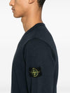STONE ISLAND Malfile Fleece Old Effect Crew Neck Sweatshirt 142785963 [P]