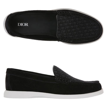 Dior Granville Oblique Suede Loafers 138361874