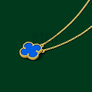 Van Cleef & Arpels Alhambra Pendant Necklace Vintage Onyx Agate VCARP9SY00 142827625