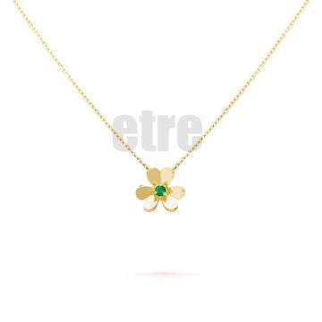 VAN CLEEF & ARPELS Collier Pre-Vent Mini mit Smaragd VCARP7SB00 142827640