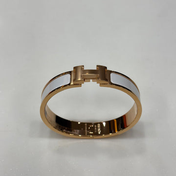 HERMES クリックアシュ クリックH ホワイト ローズゴールド PM 142933893