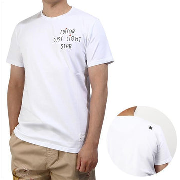 THE EDITOR E80 600N18 1000 01 T-Shirt mit gesticktem Logo 142961508