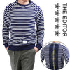 THE EDITOR Editor 6690RC 0149 Stripe Sweatshirt 142961521 [P]