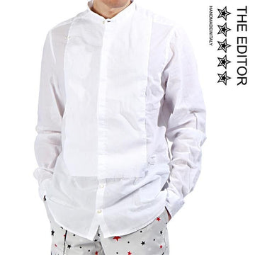 THE EDITOR エディター 1306.1 4434 01 メンズ スターポイント シャツ 01 142961538