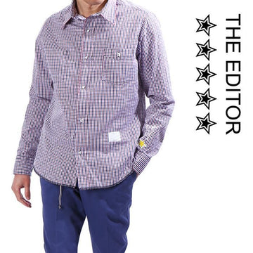 THE EDITOR Editor 1279RS 5273 49 Studydetail Check Shirt 142961545